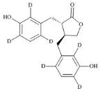 反式-腸內酯-d6（外消旋體）