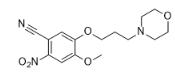 4-甲氧基-5-(3-嗎啉丙氧基)-2-硝基苯甲腈對照品