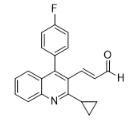 3-[2-環丙基-4-(4-氟苯基)-3-喹啉-2-丙烯醛對照品
