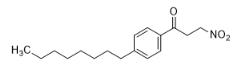 3-硝基-1-（4-辛基苯基）-1-丙酮對照品