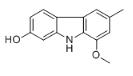 7-Hydroxy-1-methoxy-3-methylcarbazole標準品