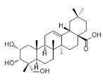 2α,3α,23-Trihydroxyolean-12-en-28-oic acid標(biāo)準(zhǔn)品