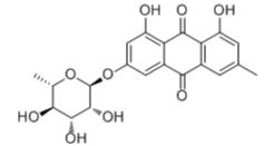 大黃素-3-O-鼠李糖苷標準品