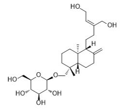 ent-Labda-8(17),13Z-diene-15,16,19-triol 19-O-glucoside標準品