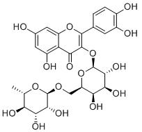 槲皮素-3-O-刺槐二糖苷標準品