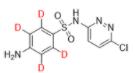 磺胺氯噠嗪-D4標準物質